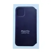 Apple Leather Folio Case for iPhone 11 Pro Natural Leather Aubergine MX072FE/A