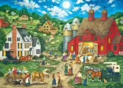 MasterPieces Friday Night Hoe Down (Heartland) 550 Piece Jigsaw Puzzle By Bonnie
