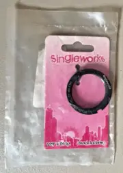 Singleworks Track - Lockring 1.29X24TPI Black NEW