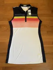Callaway Women's Opti-Dri Golf Dress Brilliant White XL NWT 703