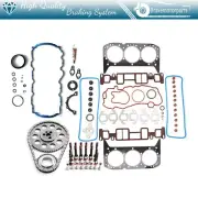 Full Gasket Set Bolts&Timing Chain Kit 99-05 For Chevrolet Silverado 1500 4.3L