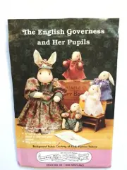 "The English Governess and Her Pupils" 15" Tall Governess, 6" Tall Pupils