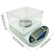 Lab Scale 500gx0.001g Precision Electronic Analytical Balance Weigher 0.001g