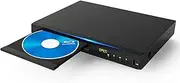 Blu-Ray DVD Player, Full HD 1080p Home Theater Disc System, Region B/2 Blu-Rays,Multi Region DVDs, HD Blu-Ray DVD Player for TV with USB/Coaxial Audio/HDMI/AV