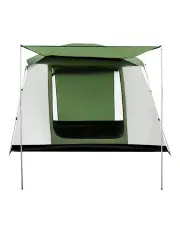 Weisshorn Instant Up Camping Tent 6 Person Pop up Tents Family Hiking Dome in Green