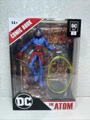 McFarlane DC Multiverse THE ATOM Page Punchers 7” Figure W/comic The Flash Comic