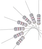 uxcell® 40 Pcs Metal Oxide Film Resistor, 5% Tolerance, Axial Lead, 3W, Flame Proof, 140 Ohm Resistance for DIY Electronic Projects and Experiments