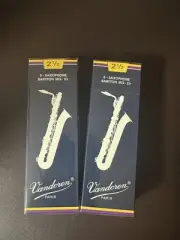 Two Boxes Of Baritone Saxophone Leads