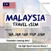NeuSIM Malaysia eSIM 1-3GB Data | Same Day DELIVERY!