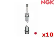 NGK Spark Plug Platinum FOR Jaguar S-Type 99-2002 4.0 V8 PFR5G-13E x10