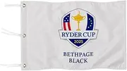 2BUT 2025 Bethpage Black Golf Pin Flag Practic Putting Green Golf Flag For Backyard Garden Double-Sewn 600D Nylon Miniature Pin Flag (20"x13" Grommet)