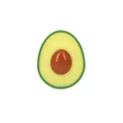 Nuby - All Silicone Fruit Teether Avocado With Pit
