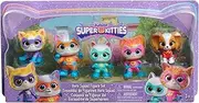 Disney Junior SuperKitties Hero Squad 5-Piece Figure Set, Kids Toys for Ages 3 Up by Just Play