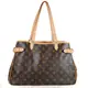 【9.8成新】Louis Vuitton LV M51154 人氣款經典花紋時尚橫式購物包現金價$22,800