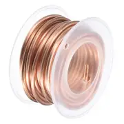 Soft Copper Wire (10 Gauge, 19.5 FT), 99.9% Pure Bare Copper Wire for Crafts