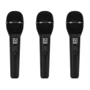 Electro-Voice ND76S Dynamic Cardioid Vocal Microphone (3-Pack)