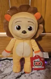 8" Tall 18 Months + Cocomelon JJ Lion 2021 Stuffed Doll