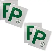 [4PCE] SAS AUTOMOTIVE License Plate (NSW-Only, Green - P, Magnetic)