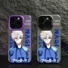 Blue Lock Nagi Seishiro Phone Case For iPhone 16 Pro Max 15 14 13Plus Skin Cover