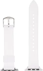 [FOSSIL] S380017 Women's Watch, Apple Watch Strap, Replacement Band, White, white, Luxury