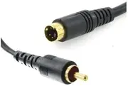 3m Budget SVHS S-Video to RCA Composite Video Yellow Cable Lead Gold Plated