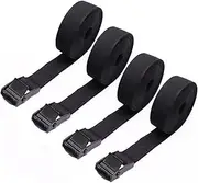 4PCS Tie Down Strap Cargo Straps with Fastening Buckle for Car Luggage（3M）