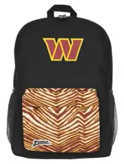 FOCO X ZUBAZ NFL Washington Commanders Zebra 2 Collab Printed Backpack