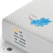 Ohgeni 100% Waterproof Mattress Protector Queen Fitted Sheet with Stretchable...