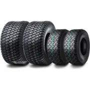 4 WANDA Lawn Mower Turf Tires 13x5-6 Front & 20x10-10 Rear /4PR -13106/13041