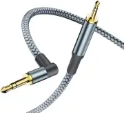 Bose 700 QC45 QC35II 3.5Mm to 2.5Mm Aux Cable 16Ft Male to Male Audio Cord