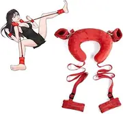 Sex Furniture Set Sex Bondage Restraints BDSM Kit with Sex Pillow,Handcuffs Ankle Cuffs with Sex Wedge Leg Sex Sling Couples Sex Toys Bed Restraints Adult Sweater