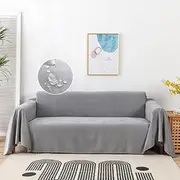 Awjcsv Dog Couch Cover Blanket Sofa Covers Washable 100% Waterproof Dog Bed Couch Covers for 3 Cushion Couch Sofa Pet Friendly (Gray, 71"" x 134""), Grey
