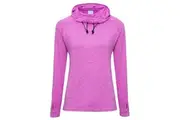 AWDis Just Cool Womens/Ladies Girlie Cowl Neck Baselayer Top (Raspberry Melange) - UTRW5359