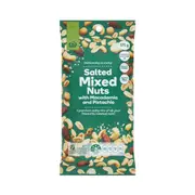 Woolworths Salted Mixed Nuts 375g