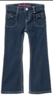 NWT Gymboree Bootcut Blue Jeans,Pants,Cute bow on pockets Back to School Size 9
