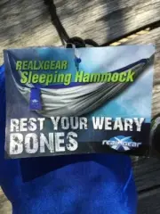 REALXGEAR SLEEPING HAMMOCK BLUE