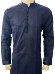 Men’s High Quality Cotton Kurta pajama with premium brass metal button