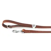 My Family Monza Leather Leash - Small / Blue