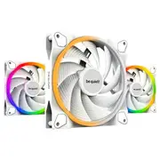 Be Quiet! Light Wings ARGB 140mm PWM Fan High Speed 3 Pack White