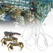 CRAB TRAP NET FOR PRAWN SHRIMP CRAYFISH LOBSTER EEL LIVE BAIT FISHING POT BASKET