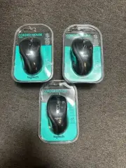New Sealed Logitech M500 Corded Mouse Hyper-Fast 4-Way Scroll Wheel Price For 1
