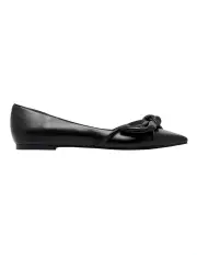 [Nine West] Bannie Flat in Black