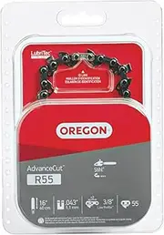 R55 AdvanceCut Saw Chain for 16-Inch Bar; Fits Stihl MS 017, MS 170, MS 171, MS 180 C, More; 3/8-in Low Profile Pitch, 043-in Gauge, 55 Drive Links