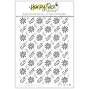 Honey Bee Daisy Field 3D Embossing Folder