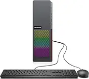 SIUGHVA Tower Business Desktop Computer, RGB Lights PC, Wireless WiFi, Display Port, HDMI, VGA, USB 3.0, Bluetooth, Wired Keyboard & Mouse, for Business and Gaming (5095-32-512)