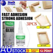 3X Uniglue Universal Super Glue Welding High-Strength Oily Glue Mighty Insta
