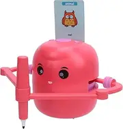 Robot Drawing Machine for Kids, Smart Robot Creative Toy, Educational Painting Learning Robot with Learning Word Cards, for Girls Boys Over 5 Years Old (Pink)
