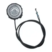 Exercise Bike Resistance Knob,Maintenance Quick Release Exercise Bike Parts for Exercise Machines Accessories 10 Gears Black