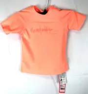Seafolly Girls' Little Sweet Summer S/s Rashie, Rockmelon, 2