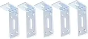 5pcs l Bracket Thickened Steel Shelf Support Bracket Garage Door Bracket Angle Bracket for Wood l Shelf Bracket